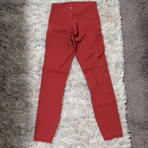 lululemon athletica Red Leggings
